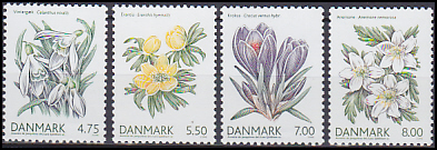 Danmark AFA 1455 - 58<br>Postfrisk